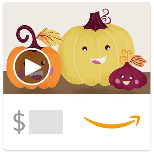 Amazon eGift Card - Cute Pumpkins (Animated)