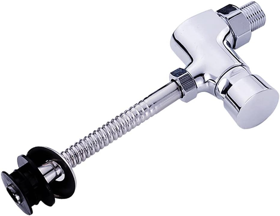 Bathroom Toilet Hand Pressing Office Multifunction Urinal Flush Valve Manual Flushing Tool Hotel(D)