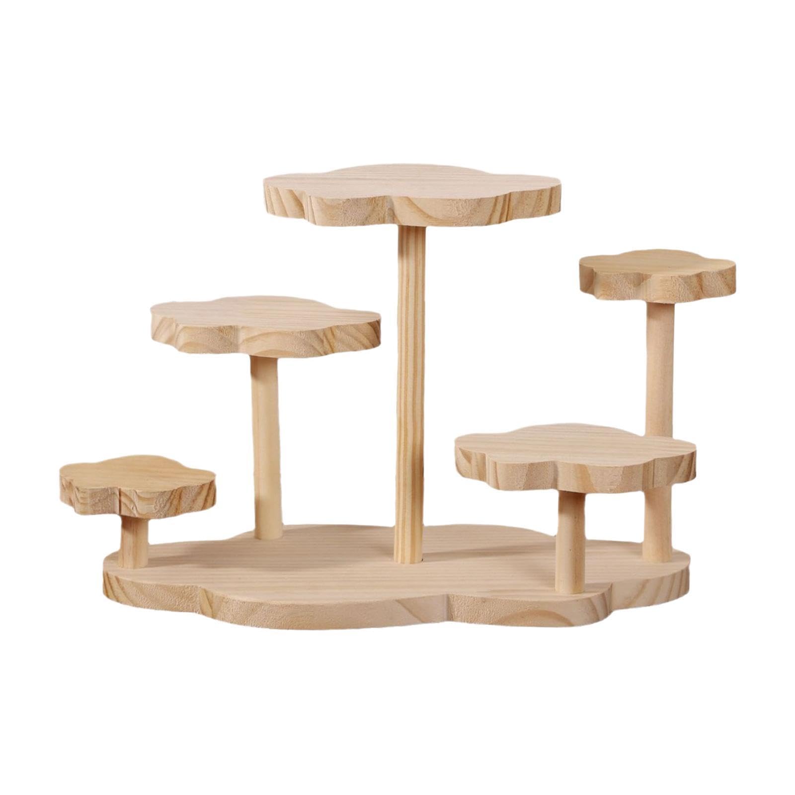 2 soportes de madera para restaurantes y uso en interiores, elegantes soportes de exhibición para menús, carteles o decoraciones, ideal para cafeterías y comedores