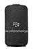 BlackBerry ACC-50707-301 Leather Flip Shell for Rim BlackBerry Q10 - Retail Packaging - Black
