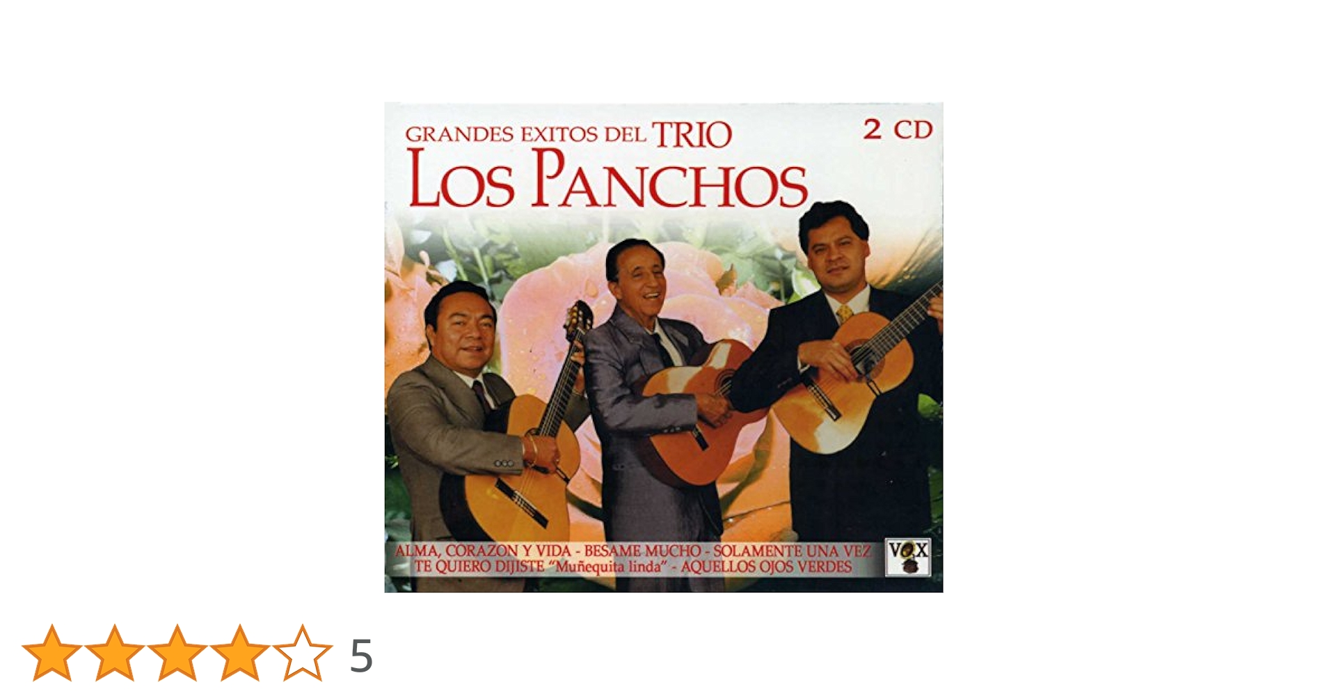Grandes Exitos: Los Panchos, Los Panchos: Amazon.es: CD y