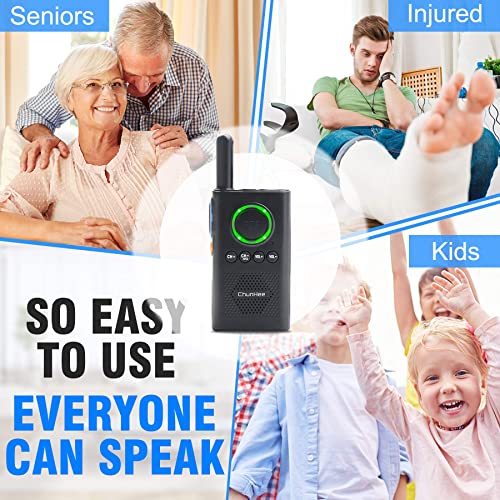 ChunHee Intercoms Wireless for Home- Wireless Intercom System for Elderly/Kids, Home Intercom System Room to Room Communication, 1.5 Miles Long Range Intercom System for Office/Camping/Hiking - Thumbnail 2