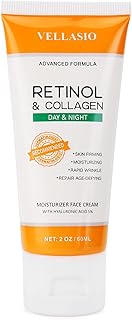 Hidratante facial con colágeno con retinol, h...