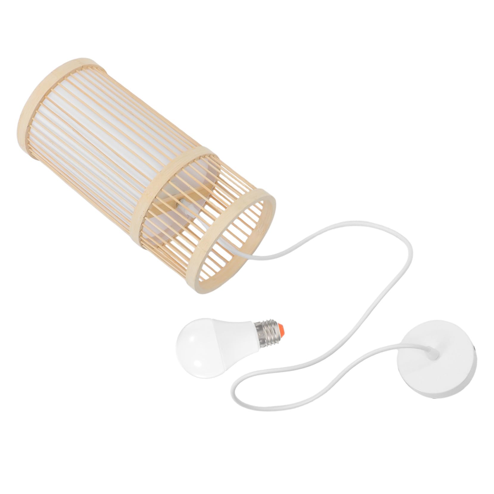 Lampe suspendue bambou une invitation au voyage zen et a l'eclairage apaisant