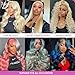 NBRUW 613 13x6 Lace Front Wig Human Hair 200 Density 18 Inch Body Wave 613 Blonde Wig Human Hair 13x6 200 Density HD Lace Front Wigs Human Hair Blonde Pre Plucked for Women