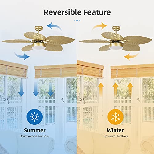 YITAHOME-Tropical-Ceiling-Fans-with-Light-and-Remote-52-Inch-Fan-Light-with-Memory-Function-Lights-Colors-Changing-Quiet-Motor-Timer-Palm-Leaf-Blades-for-OutdoorIndoor-Gold YITAHOME Tropical Ceiling Fans with Light and Remote 52 Inch Fan Light with Memory Function Lights Colors Changing Quiet Motor Timer Palm Leaf Blades for OutdoorIndoor Gold