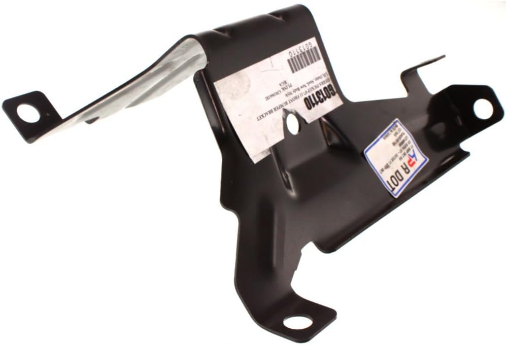 Evan-Fischer Bumper Bracket compatible with GMC Sierra P/U 07-13 Front Outer Steel New Body Style Left Side