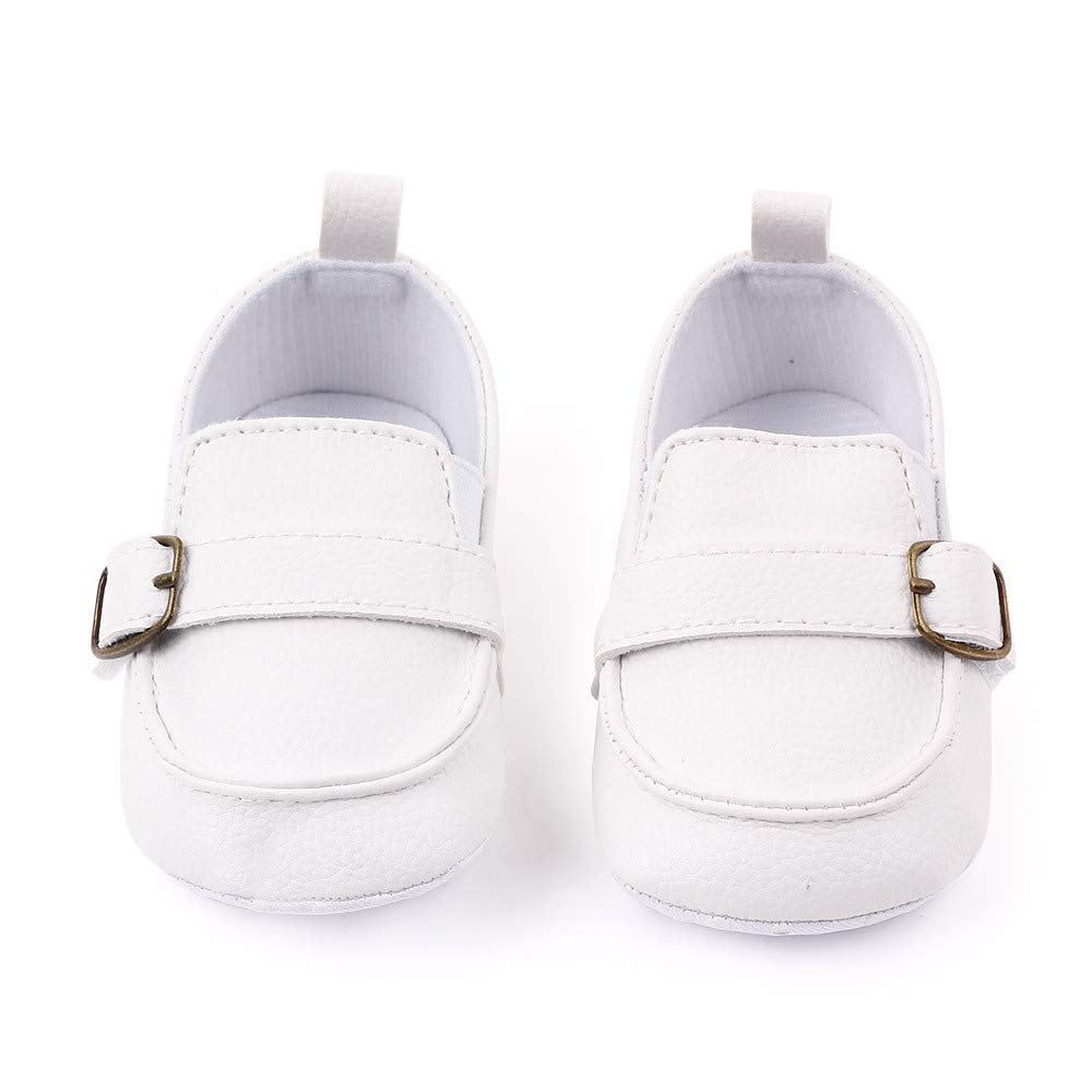 MASOCIO Scarpine Neonato Primi Passi Scarpe Prima Infanzia Scarpette Bimbo con Suole Morbide Antiscivolo