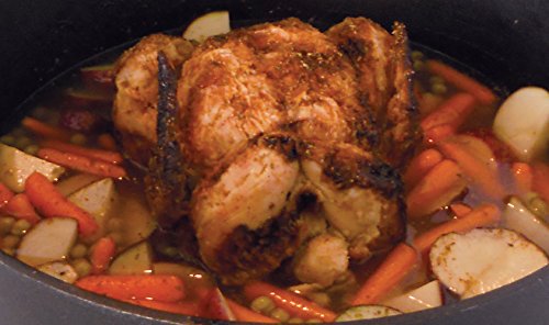 King Kooker Pre-seasoned Outdoor Cast Iron Dutch Oven with Feet, 4-Quart - Thumbnail 2