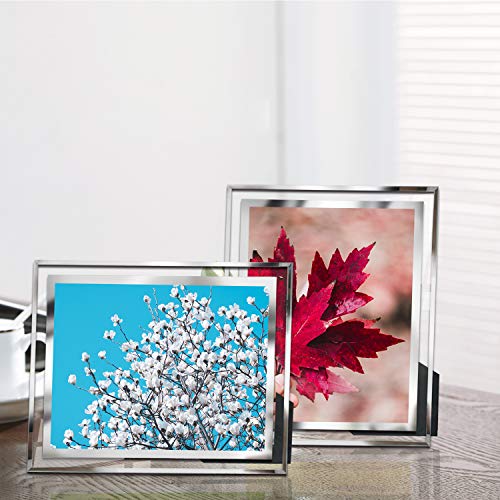 8X10 Picture Frames Set Of 4 Tabletop Display Home Decor Multi Glass Frames #TOP2