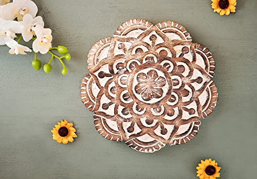 Set-of-2-Wooden-Trivets-for-Hot-Dishes-Pots-and-Pans-Tea-Pot-Holders-Nonslip-Heat-Resistant-Kitchen-Counter-Accessories-8-Diameter-Mandala-Design-Design-1 Set of 2 Wooden Trivets for Hot Dishes Pots and Pans Tea Pot Holders Nonslip Heat Resistant Kitchen Counter Accessories 8 Diameter Mandala Design Design 1