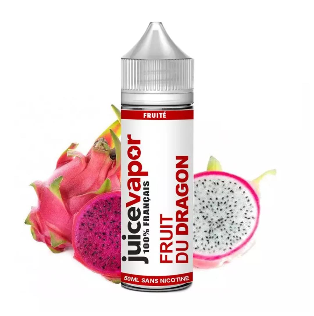 E-LIQUIDE 50ML SAVEUR FRUIT DU DRAGON - JUICE VAPOR - E-CIGARETTE - SANS  TABAC - SANS NICOTINE : Amazon.fr: High-Tech