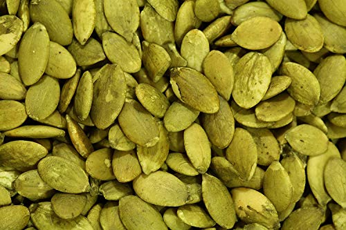 Image of Yupik Dry Roasted Pumpkin Seeds, No Shell, 2.2 lb (35.2 oz), Pack of 6, Gluten-Free, GMO-Free, Kosher, Shelled Pepitas, Unsalted, Oil-Free, Plant-Based Protein, Source of Fiber, Healthy Snacks