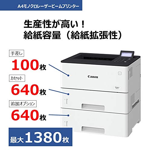 Amazon.co.jp: Canon A4モノクロレーザープリンター Satera