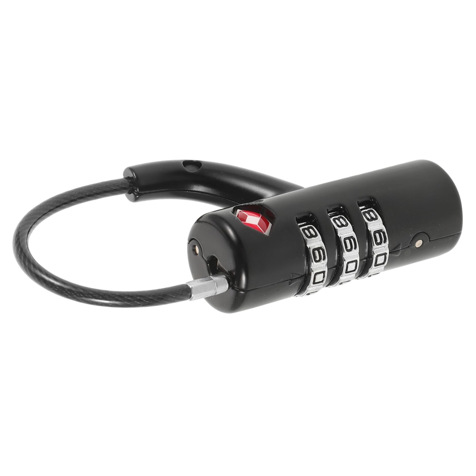 Gatuida 3piezas Candado De Combinación Para Equipaje y Mochilas Cerradura De Seguridad Para Maletas y Bolsos Diseño Duradero Para Viajes