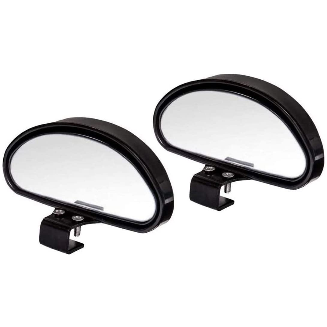 Blind Spot Mirrors For Cars,1 Pair Wide Angle Convex Mirrors 360° Rotatable Frameless HD Glass Convex Side Mirror Stick On Rear View Parking Mirror - View #9
