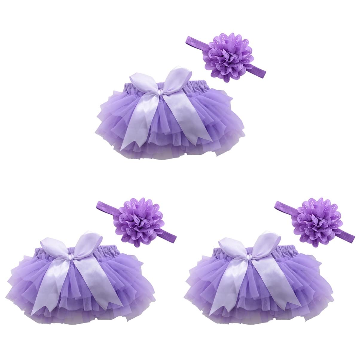 GALPADA Baby-Tutu-Rock 3 STK Rock Mädchen Kind Unterwäsche Tutu Baby