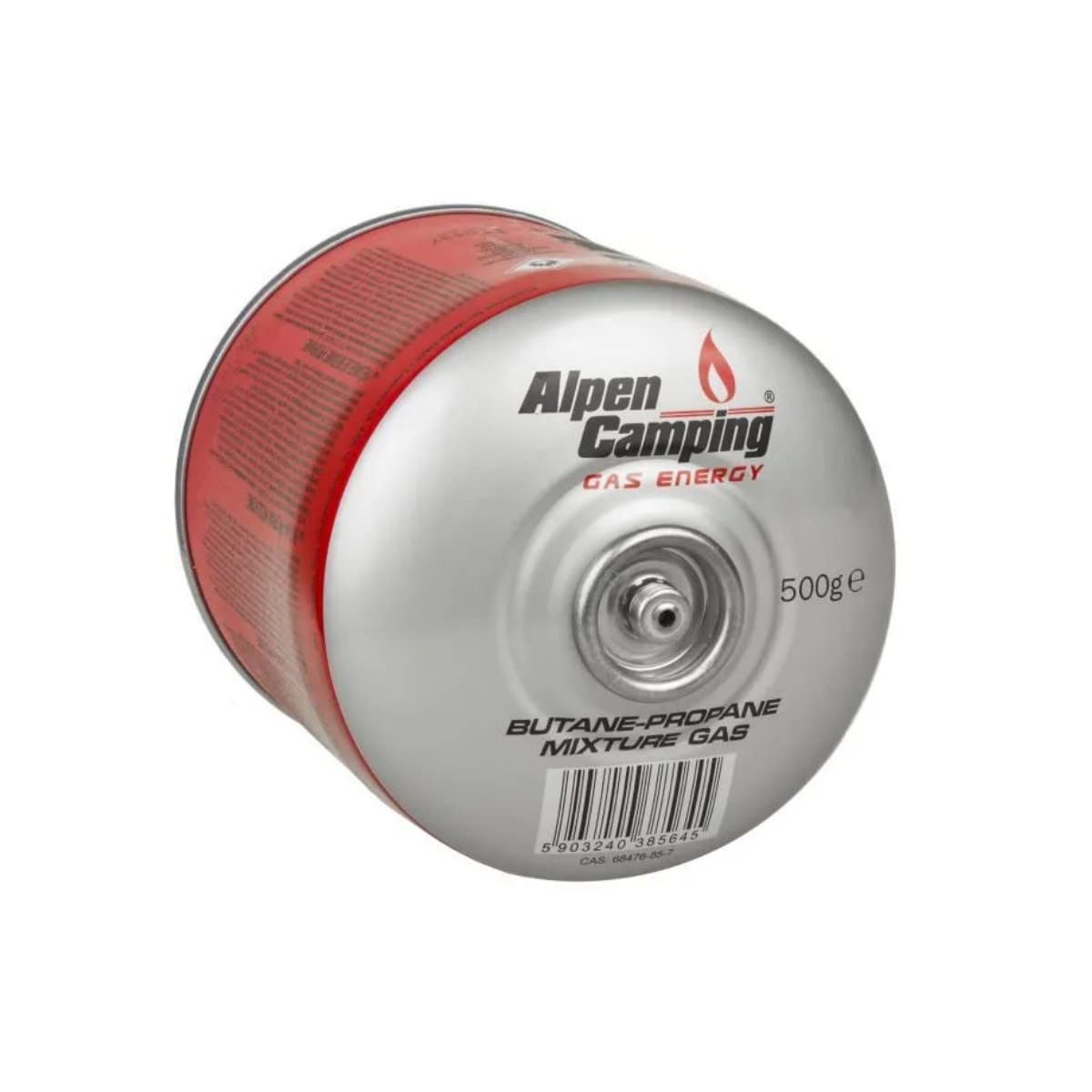 Alpen Caping Cartuccia di Gas da 500g Valvola filettata 7/16 Fornelli