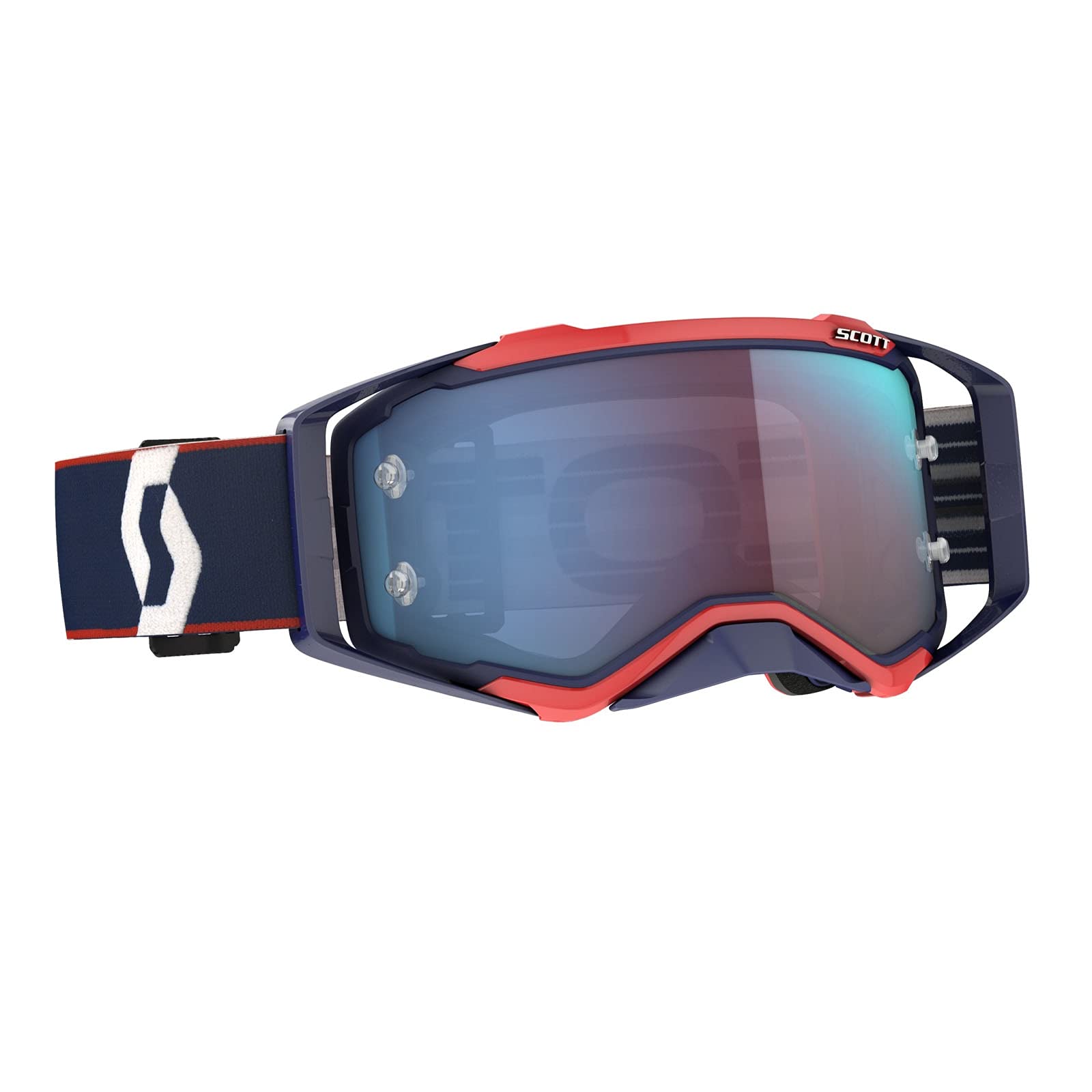 SCOTT Prospect lunettes rétro bleu/rod Motocross