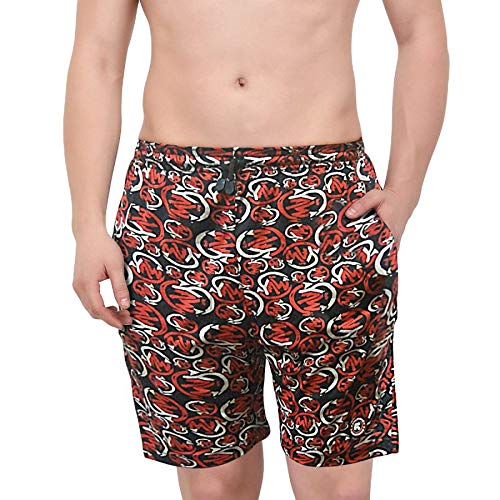 bumchums Men's Zip Pocket Mix Print Shorts (Multicolour, XL)-picture-21