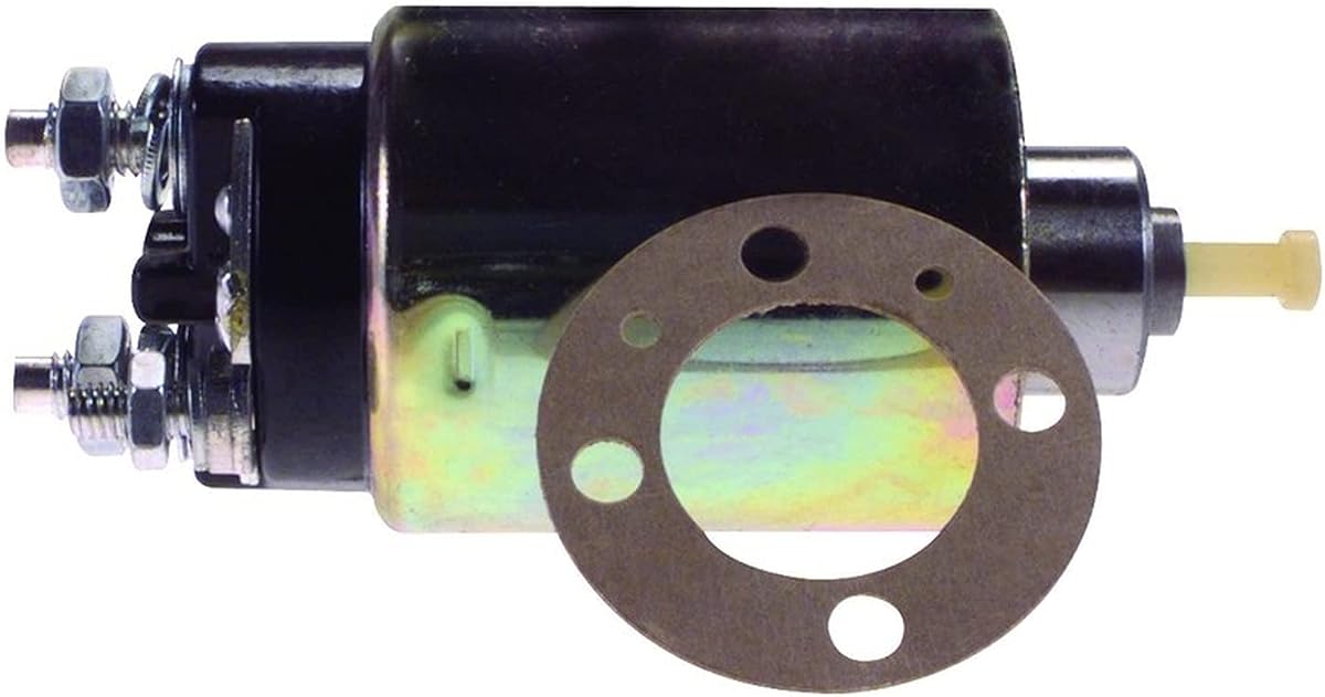 OEG Parts New 12V Starter Solenoid Compatible With Ford, Compatible With LCV, Compatible With Volvo Europe F3RZ-11390-A, F3RZ-11390-B, F78Z-11390-AA, SW2506, SW2507