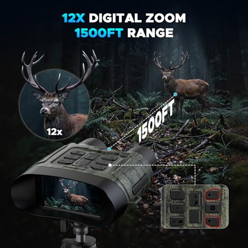 Digital Night Vision Binoculars for Hunting