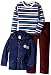 Boys Rock Little Boys' 3 Pc Jacket Set Corduroy Stripe