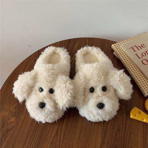 Cute Plush Kawaii Women's Fluffy Home Slippers2