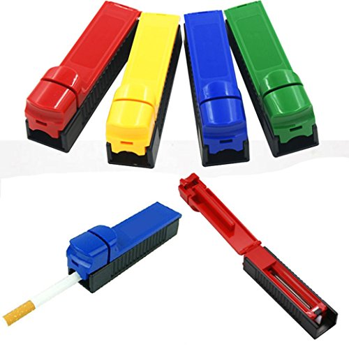 Manual Cigarette Tube Rolling Machine Tobacco Roller Maker Random Color