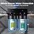 iSpring F2WGB21BPFKS 2-Stage Whole House Water Filter Replacement Set, Compact 10” x 4.5” Filters for PFAS, Heavy Metals, Chlorine & Odor Reduction, SGS-Tested Media, Fits Standard Home Systems