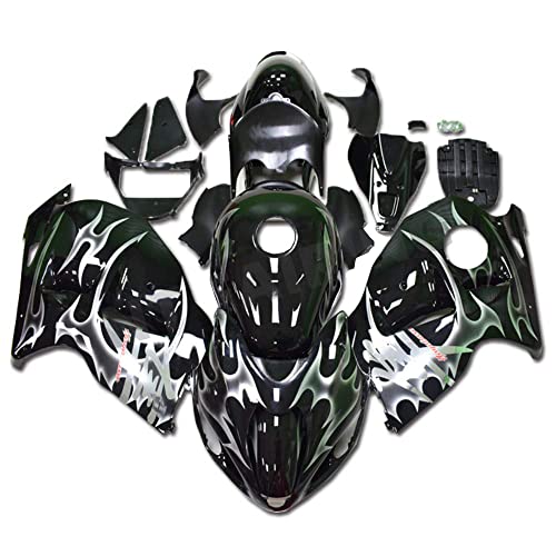 YTL Silver Black Full Fairing Fit for Suzuki 1997-2007 Gen1 Hayabusa