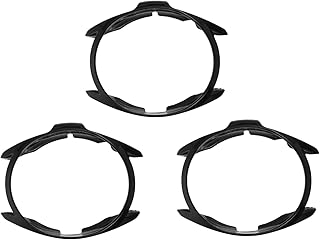 UKCOCO 3 Pçs Meia Caixa Se Protetor De Tela Acessórios Para Smartwatch Relógio Protetor Oco Protetores De Tela Para Smartwatch Tpu Preto Caixa Meio Embrulhada Para Relógio Manga