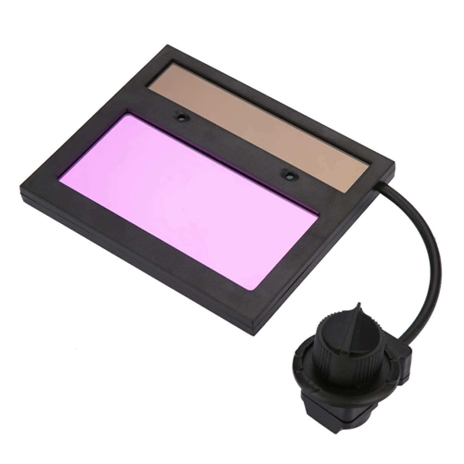 Welding Helmet Lens, Auto Darkening Welding Helmet Hood Mask Clear Welding Lens Cover True Color Solar Power Panel Lens Mask Replacement Kit For