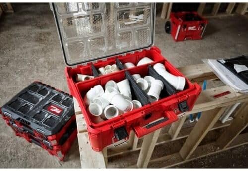 Miniatura 4 de Organizador profundo para Milwaukee 48-22-8432 PACKOUT con capacidad de peso de 50 libras