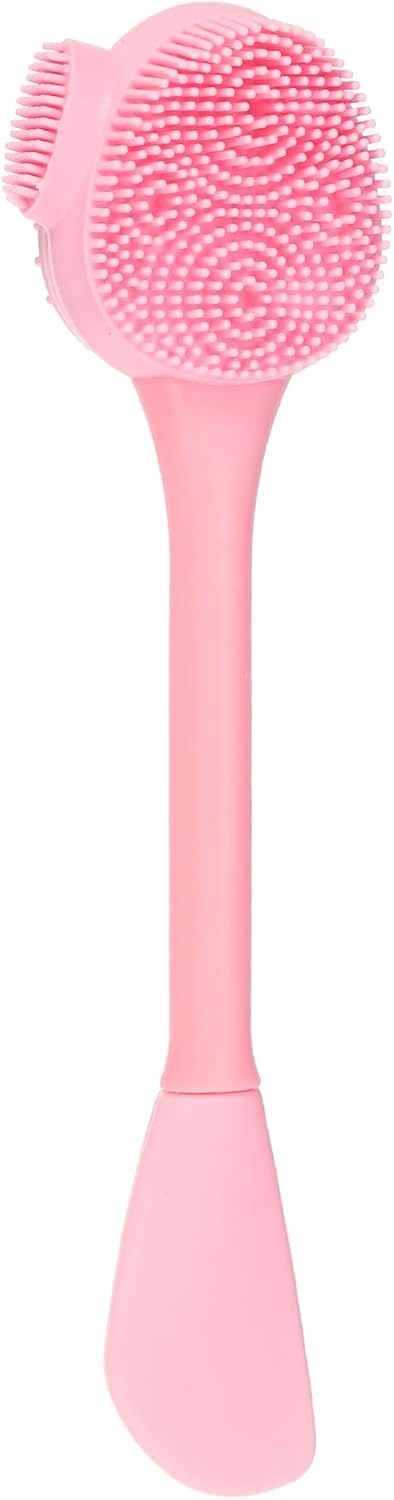 VOCOSTE Silicone Facial Cleansing Brush, Multifunction Handheld Face Scrubber for Face Skincare Massage, Pink, 6.30″x1.57″ VOCOSTE Silicone Facial Cleansing Brush, Multifunction Handheld Face Scrubber for Face Skincare Massage, Pink, 6.30″x1.57″