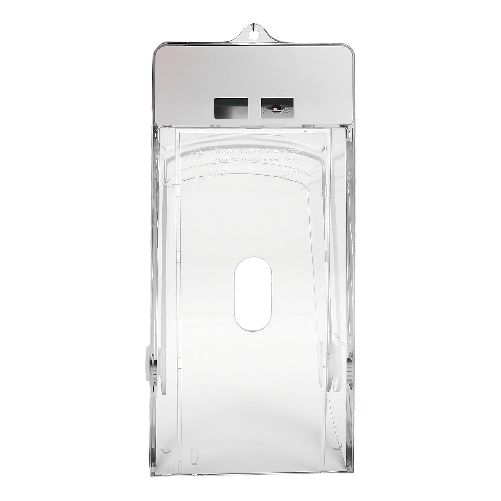 Hyuduo Sonnette Vidéo Solaire, Abri de Caméra avec Protection Imperméable,