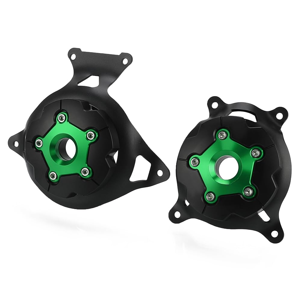 Z800 Z750 Motorschutz abdeckung Kit Stator Engine Covers für KA&-WA*SAKI Z750 2007-2012 Z800 Z 800 2013-2016 (Grün)