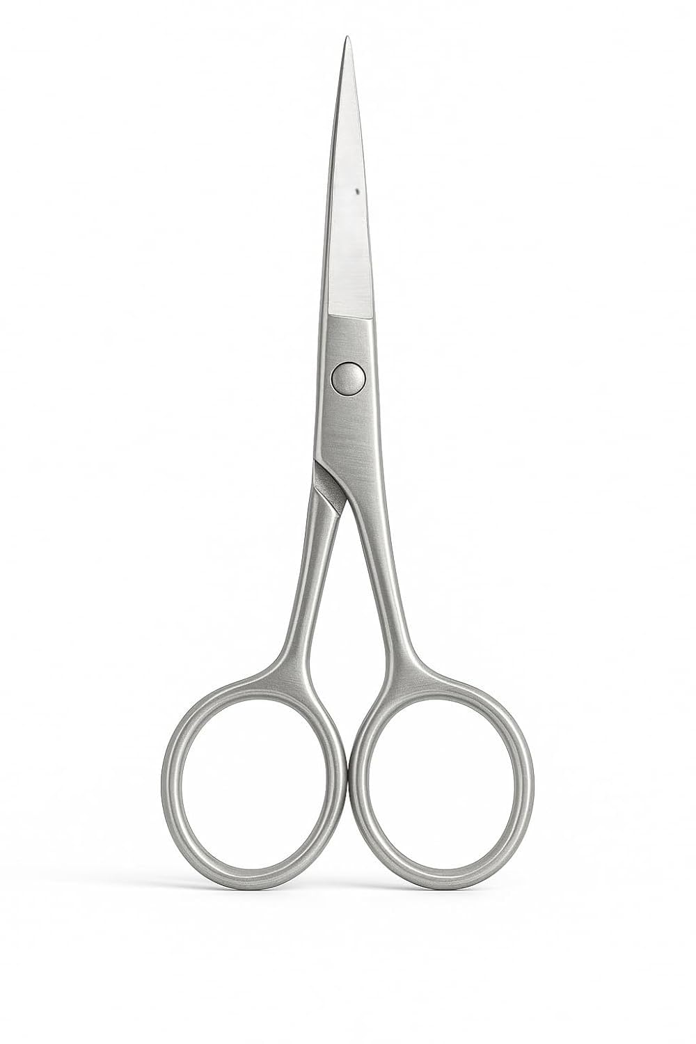4.5 Inches Stainless Steel Hair Cutting Scissors | Professional Barber Tool for Beard, Mustache, Nose & Eyebrow Grooming | Rust-Free & Precision Blades-image-14