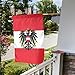GZEKWLP Austrian Coat of Arms Eagle Flag 12 x 18 Inch Garden Flags Double Sided Seasonal Holiday Banner for Outdoor Yard Porch Farmhouse Home Decoration
