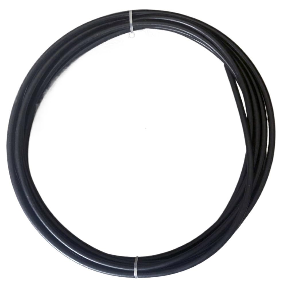 Brake Cable 3/5m Bicycle Brake Cable Housing 5mm Bike Cables Tube MTB Road Bikes Shiftering Derailleur Line(Black-5m)
