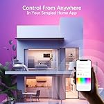 Sengled WiFi Color Changing Light Bulb, Alexa Smart Light Bulbs that Work with Alexa & Google Assistant, A19 RGB No Hub Required, 75 W Equivalent 800LM CRI>90, Set of 4 - Image 4