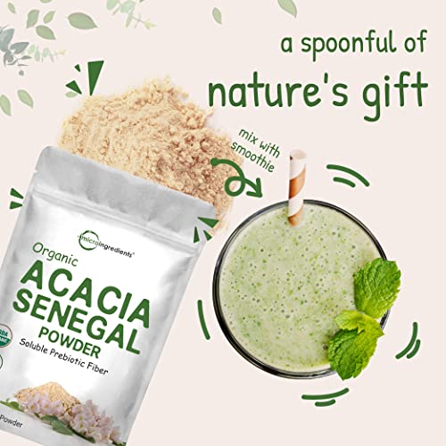 Micro Ingredients Organic Acacia Fiber Powder