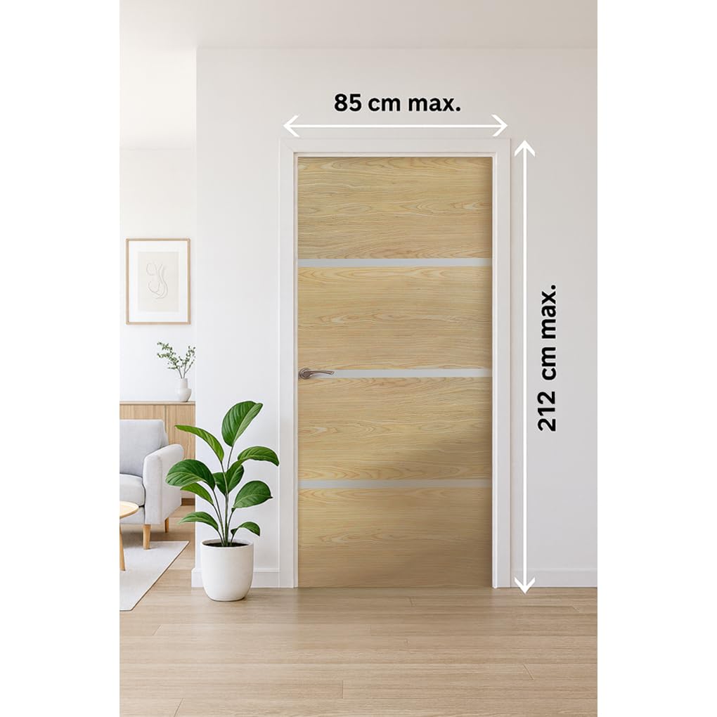 Nordlinger Pro Kit Rénovation Porte Bois FSC Mixte 70% Chêne clair Non encollé Profilés alu