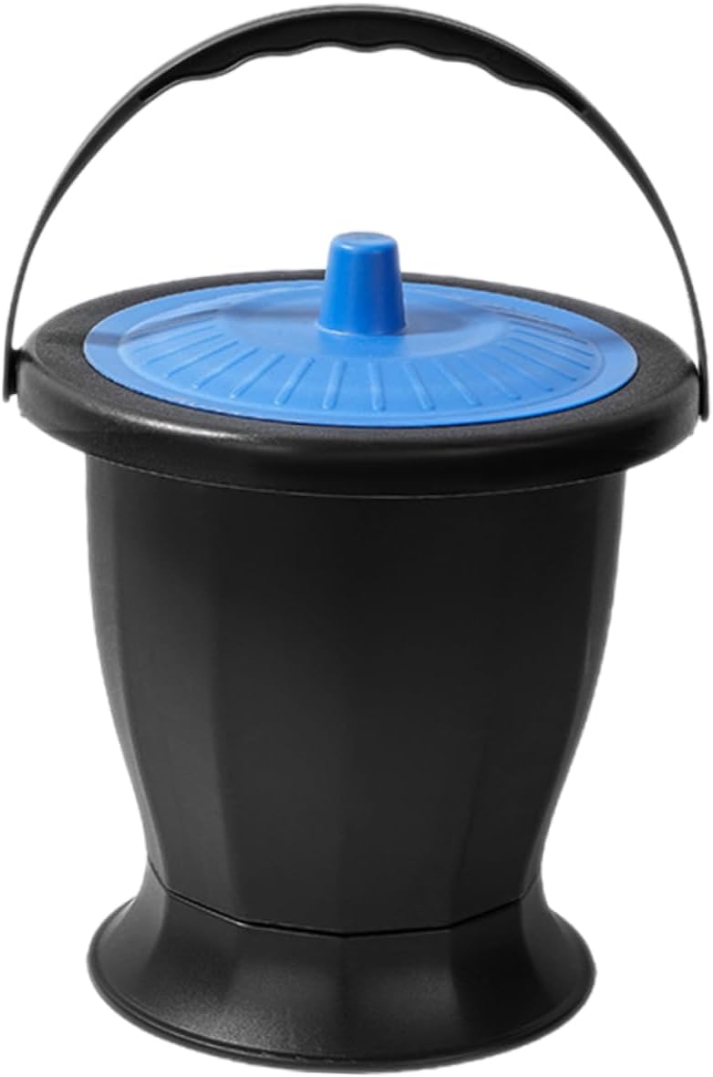Portable Urinal for Adults and Boy Girl Sturdy Bedside Chamber Pot with Lid for Home Hospital Camping and Elderly Care