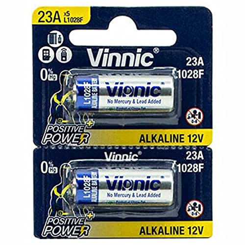 Vinnic 23A Positive Power (L1028F) Baterías Alcalinas 12V - 2 Piezas