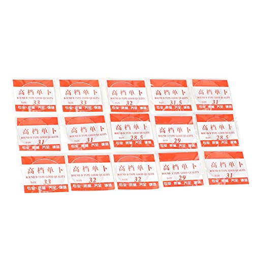 15 Stück Uhrenglaslinsen 26-33 Mm Mineralglas Konvexe Oberfläche Konkaver Rückenbogen Messbecherdeckel für Labormessbecherabdeckung Uhrenobjektivzubehör