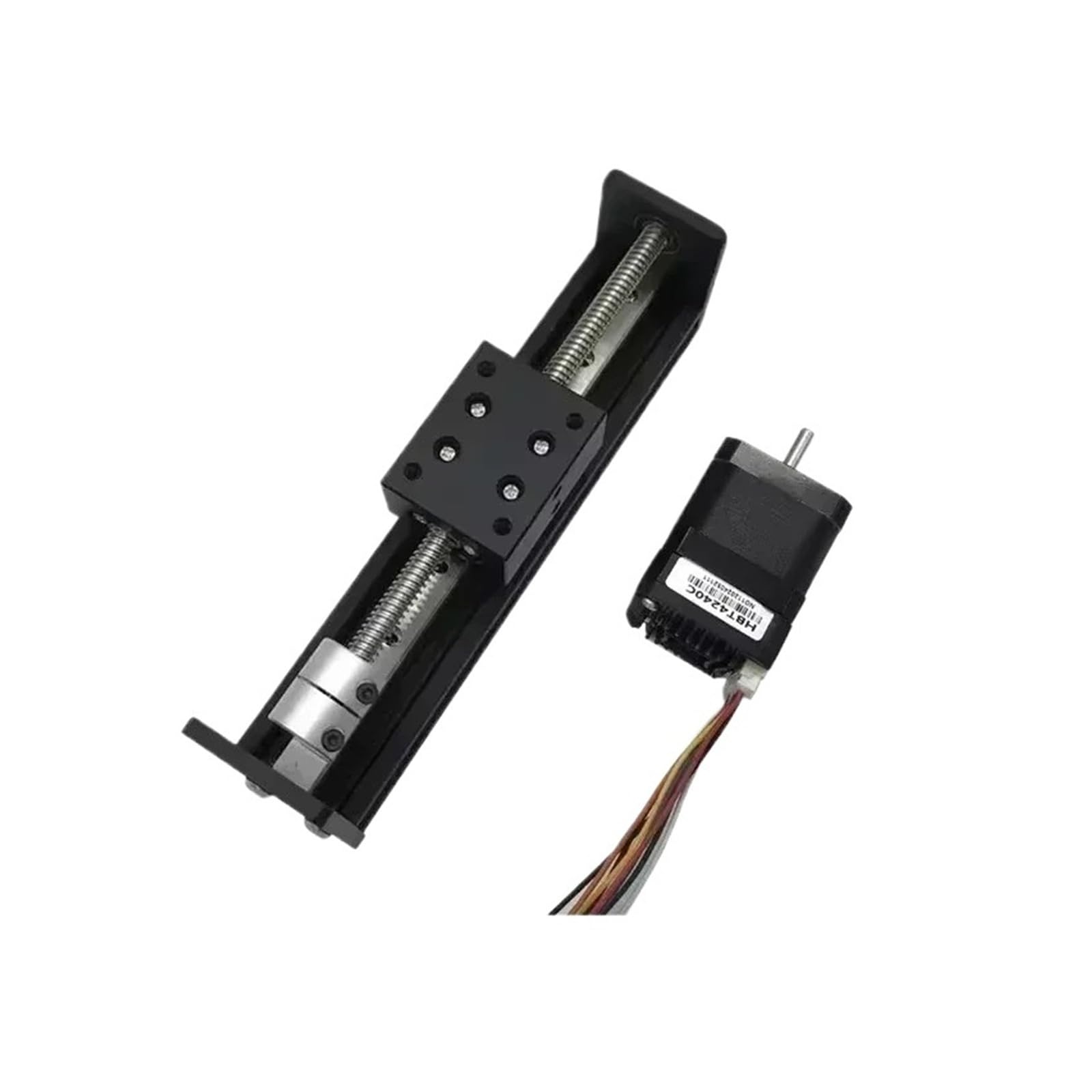 Eje Z para torno y CNC con mesa deslizante Nema 17 de 50 mm ideal para ajustes precisos