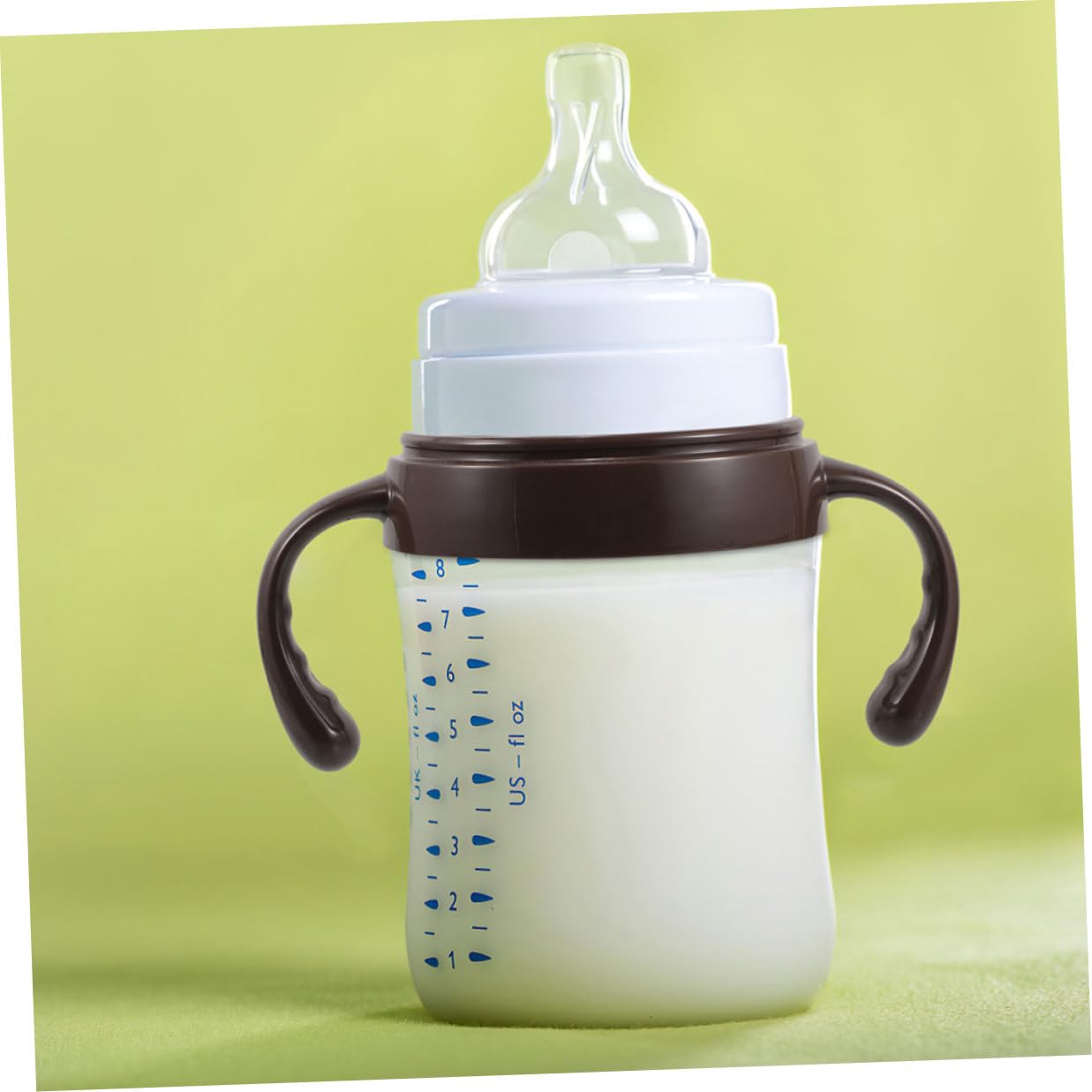 2pcs Plastic Bottle Grip Handles Wide Neck Nursery Bottle Handle Replacement Lightweight