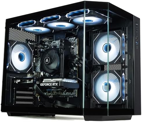 ionz Gaming PC - Desktop Computer, Ryzen 5 5600, NVIDIA RTX 5060,...