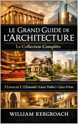 Le Grand Guide de l'Architecture : La Collection Complète : 3 Livres en 1 : L'Essentiel de l’Architecture, l’Architecture des Lieux Privés et l’Architecture des Lieux Publics